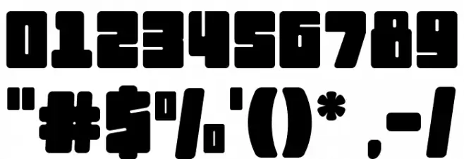 Funtasia Regular Font OTHER CHARS