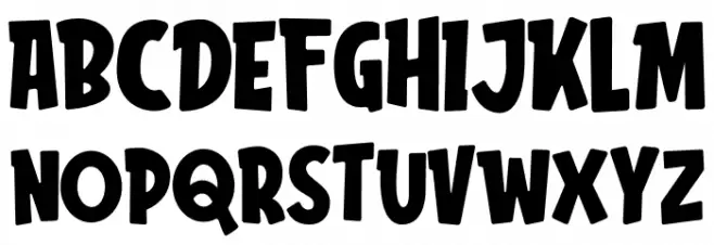 Funtasia Font UPPERCASE
