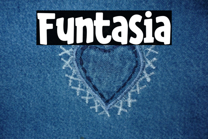 Funtasia Font examples