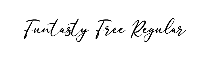 Funtasty Free Regular  免费字体下载