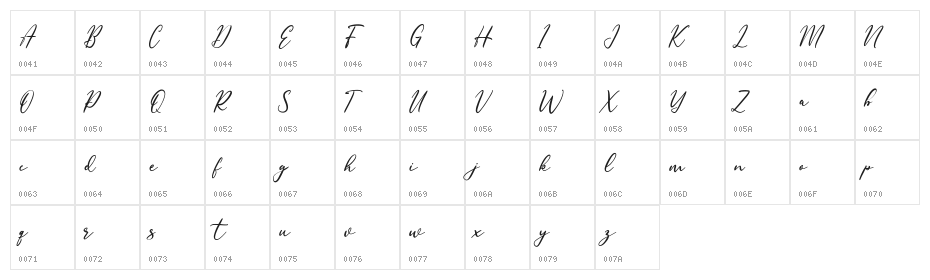 Funtasty Free Regular Character Map