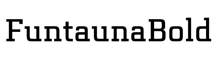 Funtauna Bold  baixar fontes gratis