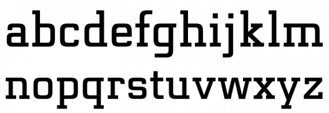 Funtauna Bold Schriftart Kleinbuchstaben