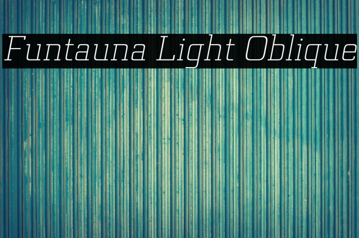 Funtauna Light Oblique Example 2