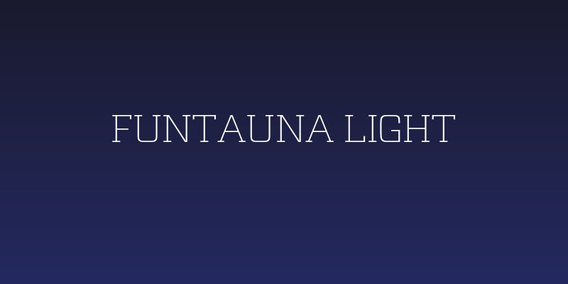 Funtauna Light Social Header
