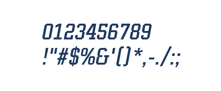 Funtauna Otg Bold Oblique Other Characters