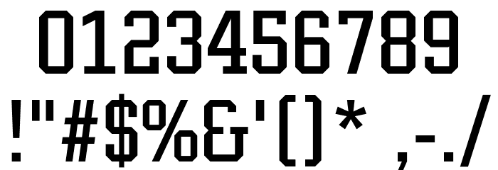 Funtauna Otg Bold Font OTHER CHARS