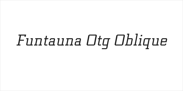 Funtauna Otg Oblique Logo