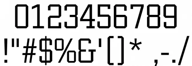 Funtauna Otg Regular Font OTHER CHARS