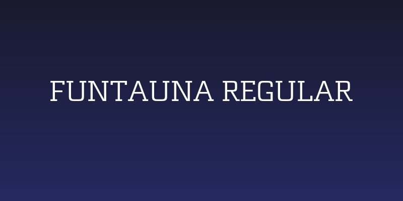 Funtauna Regular Social Header