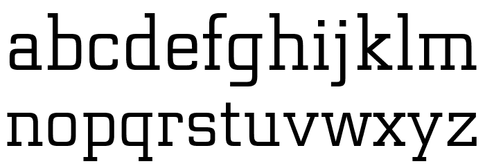 Funtauna Regular Font LOWERCASE