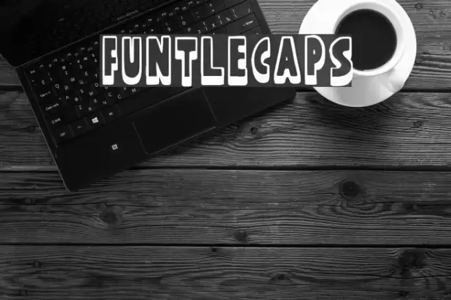 FuntleCaps Font examples