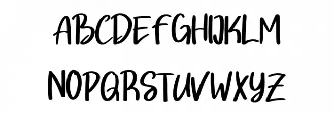 Funttastic Pop Font UPPERCASE