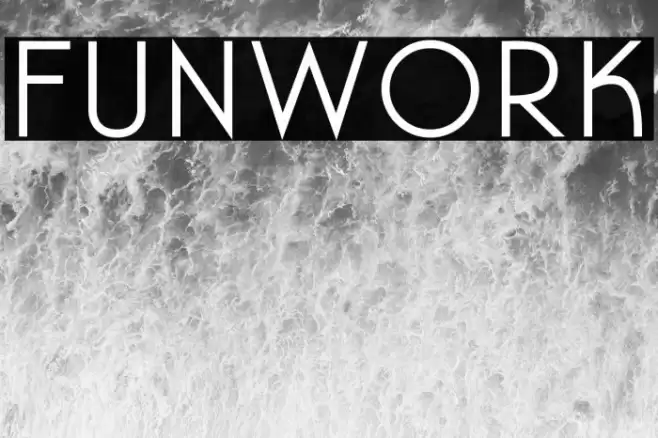 Funwork Font examples