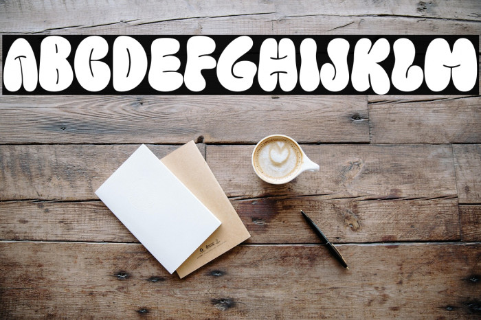 Funy Beach Caratteri examples