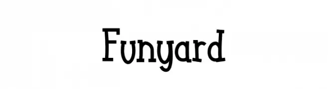 Funyard  フリーフォントのダウンロード