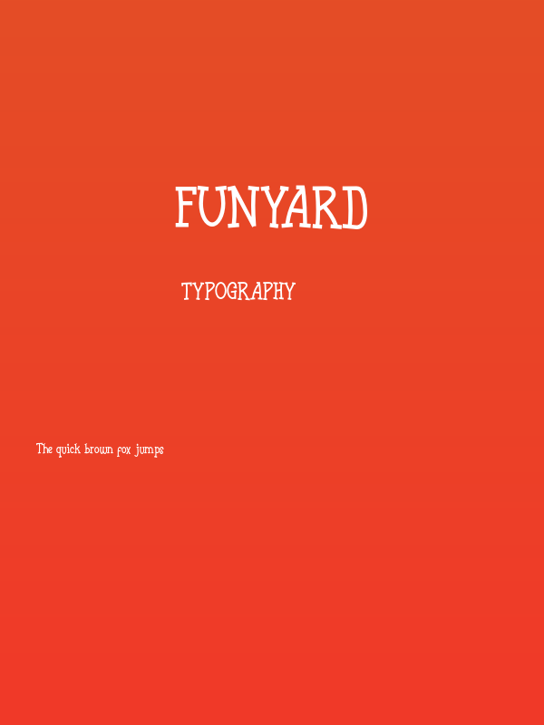Funyard Poster