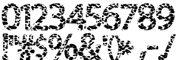 FurHandcuffs Font OTHER CHARS