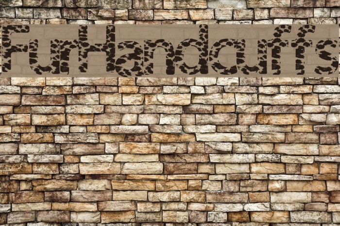 FurHandcuffs Font examples