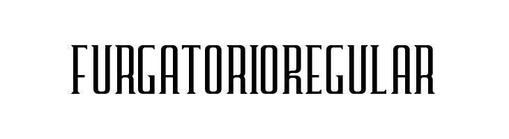 Furgatorio Regular  les polices de caractères gratuit tlcharger