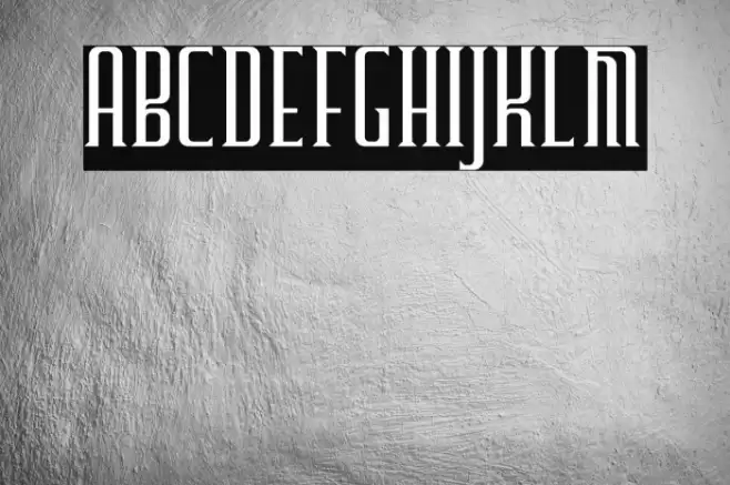 Furgatorio Regular Font examples