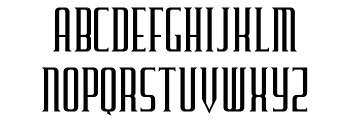 Furgatorio Regular Font LOWERCASE