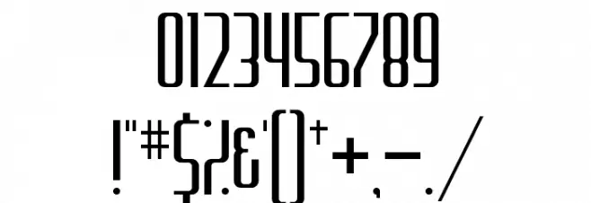 Furgatorio Sans Regular Font OTHER CHARS