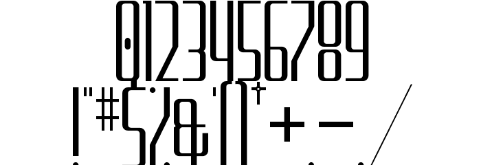 Furgatorio Sans Titling Regular Font OTHER CHARS