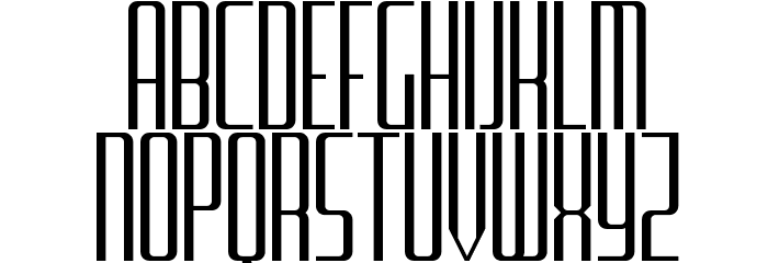 Furgatorio Sans Titling Regular Font LOWERCASE