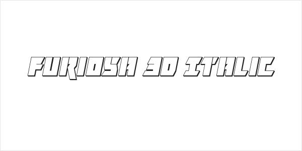 Furiosa 3D Italic Logo