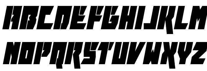 Furiosa Condensed Italic Font LOWERCASE