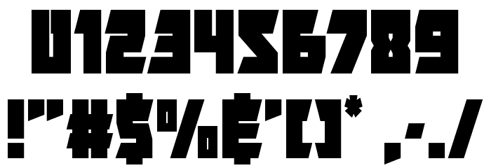 Furiosa Condensed Font OTHER CHARS
