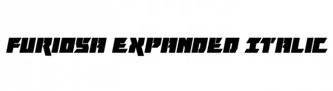 Furiosa Expanded Italic  Frei Schriftart Herunterladen