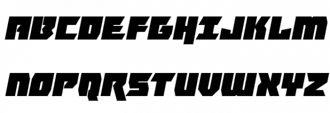 Furiosa Expanded Italic Font UPPERCASE