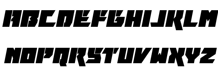 Furiosa Expanded Italic Font LOWERCASE