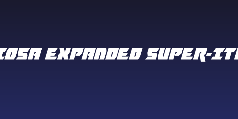 Furiosa Expanded Super-Italic Social Header