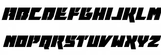 Furiosa Expanded Super-Italic خط أحرف صغيرة