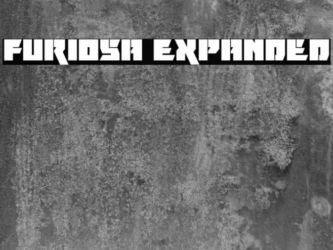 Furiosa Expanded Font examples