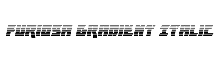 Furiosa Gradient Italic  Descarca Fonturi Gratis