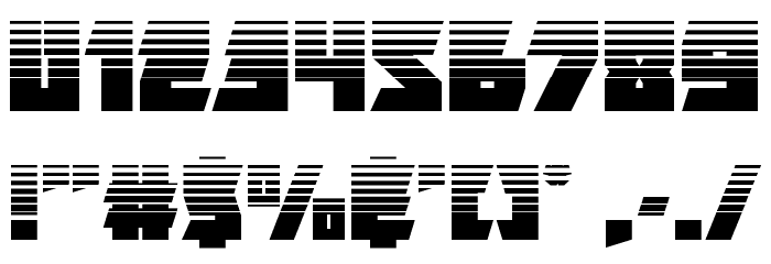 Furiosa Halftone Font OTHER CHARS