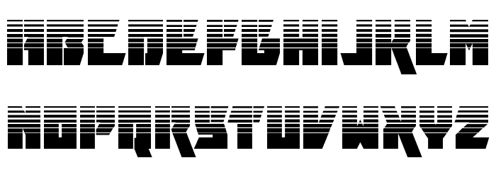 Furiosa Halftone Font LOWERCASE