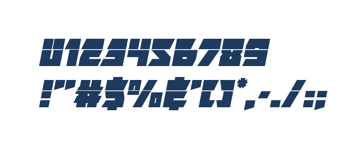 Furiosa Laser Italic Other Characters