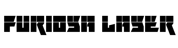 Furiosa Laser  font caratteri gratis
