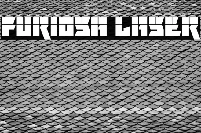 Furiosa Laser Font examples