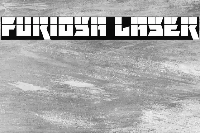 Furiosa Laser Font examples
