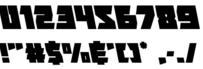 Furiosa Leftalic Font OTHER CHARS