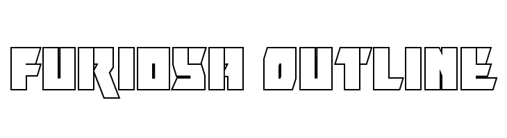 Furiosa Outline  Frei Schriftart Herunterladen