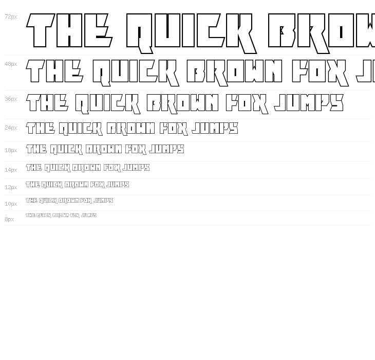 Furiosa Outline Waterfall