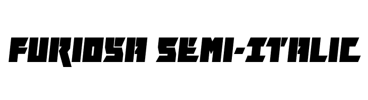 Furiosa Semi-Italic  Descarca Fonturi Gratis