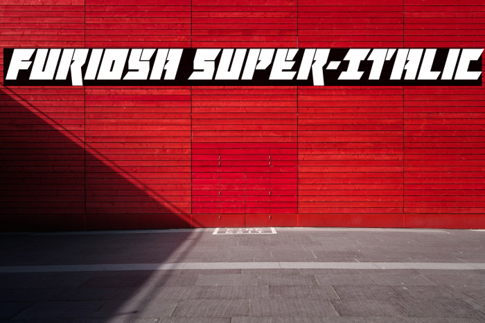 Furiosa Super-Italic Font examples